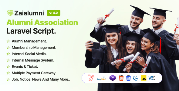 Zaialumni – 校友会 Laravel 脚本 / 校友管理软件。