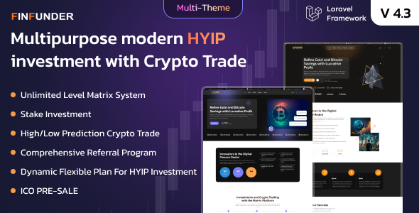 FinFunder – Matrix 平台上的 HYIP 投资和加密货币交易