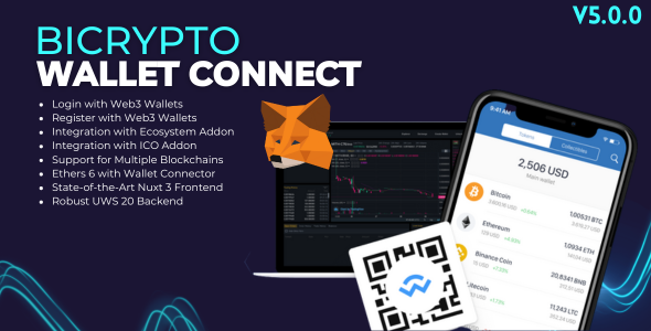 Bicrypto 的 Wallet Connect 插件 – 钱包登录、连接