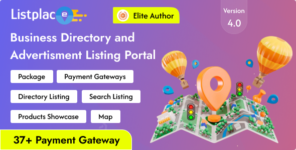 Listplace – 一个完整的本地企业目录列表平台
