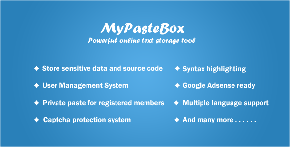 MyPasteBox – 强大的粘贴工具