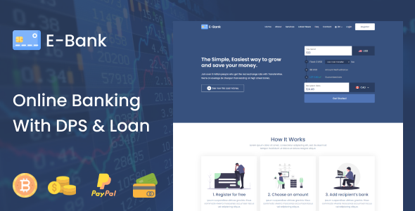 E-Bank – 完整的网上银行系统与 DPS