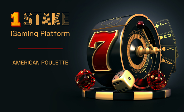 1Stake 赌场 iGaming 平台的美式轮盘赌附加组件