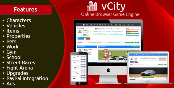 vCity – 在线浏览器游戏