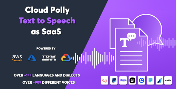 Cloud Polly – 作为 SaaS 的终极文本转语音