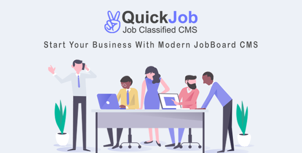 QuickJob – 招聘网站 – 招聘门户 – 招聘信息 CMS