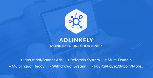 AdLinkFly – 货币化 URL 缩短器