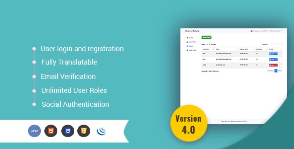 高级安全性 – PHP 注册/登录系统