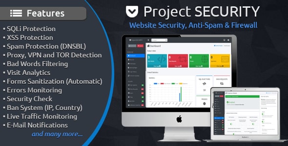 Project SECURITY – 网站安全、反垃圾邮件和防火墙