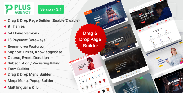 PlusAgency – 多用途网站 CMS / 商业 CMS