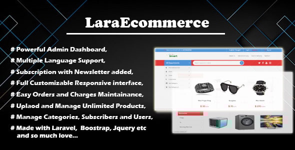 Lara电子商务 – 现代在线业务