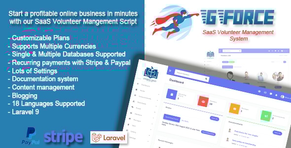 SaaS 志愿者管理系统 – GForce