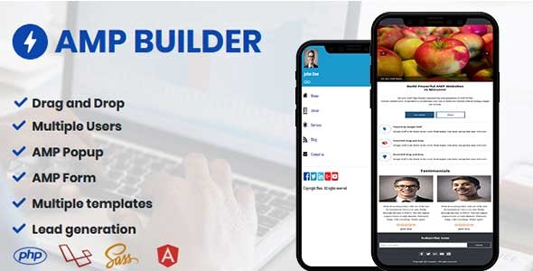 AMP Builder – AMP 着陆页构建器