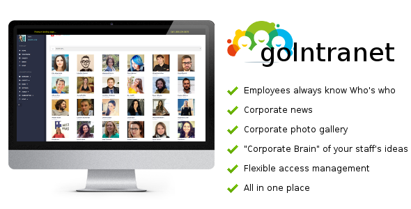 goIntranet v1.14 – 组织您的办公室员工