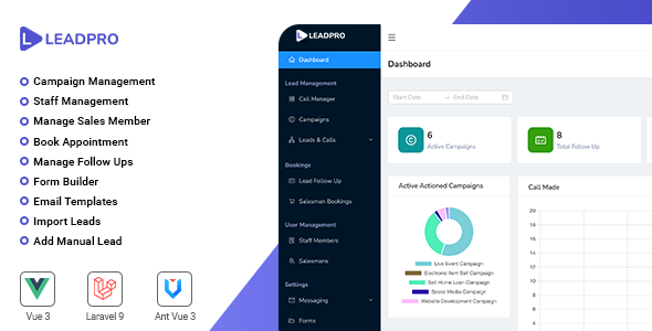LeadPro – 潜在客户管理 CRM