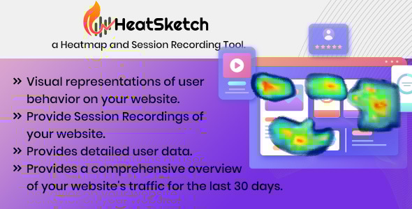 HeatSketch – 热图和会话记录工具(SaaS 平台)