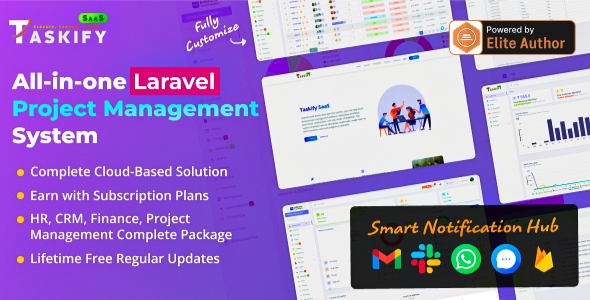 Taskify SaaS – Laravel 中的项目管理系统