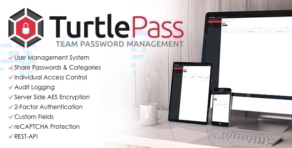 TurtlePass – 团队密码管理器