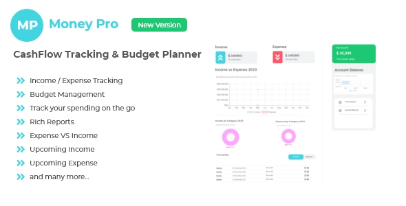 Money Pro – 现金流和预算经理