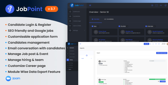 JobPoint – 招聘管理系统