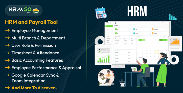 HRMGo SaaS – 人力资源管理和薪资工具