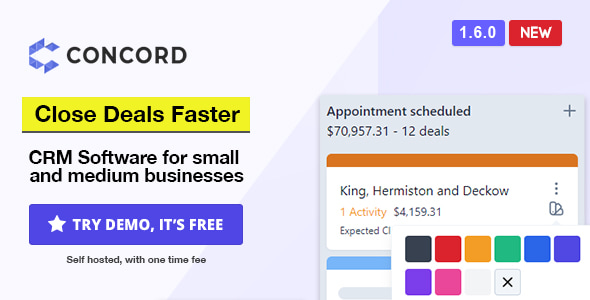 Concord – 交易管理 CRM