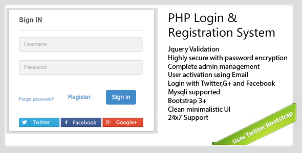 安全 PHP-登录和注册系统