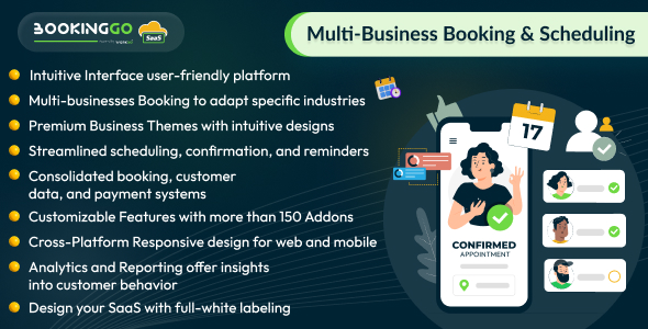 BookingGo SaaS – 多业务预约和安排