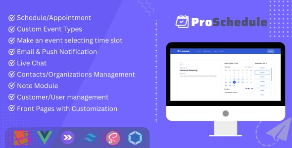 ProSchedule – 在线预约系统