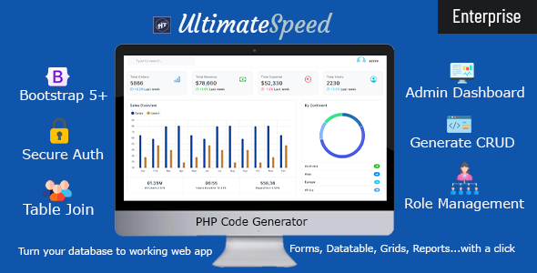 UltimateSpeed PHP 代码生成器企业版