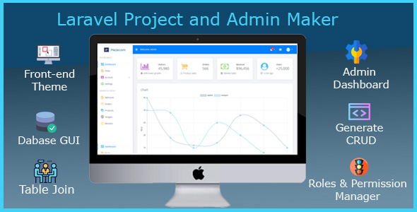 Laravel 项目和管理员制作工具