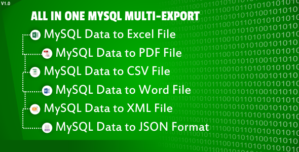 多合一 MYSQL 多导出