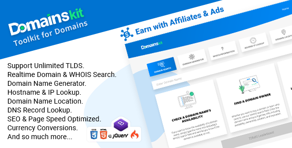 DomainsKit – 域名工具包