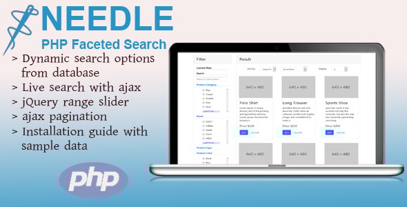 Needle – PHP 分面搜索
