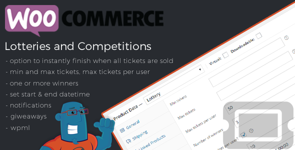 WooCommerce 彩票 – WordPress 竞赛和彩票,WooCommerce 彩票