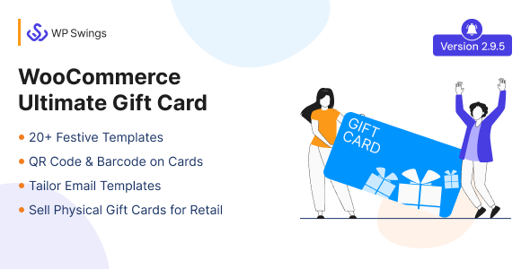 WooCommerce Ultimate 礼品卡 – 使用自定义电子邮件模板创建、销售和管理礼品卡