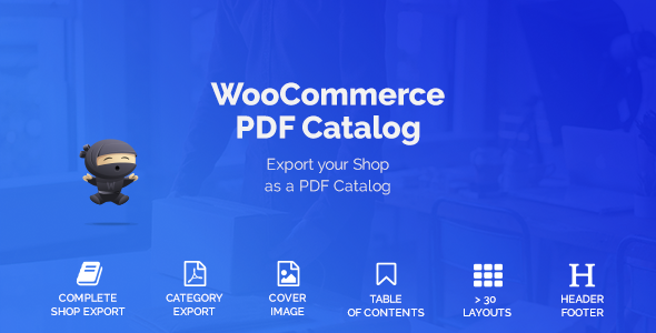 WooCommerce PDF 目录