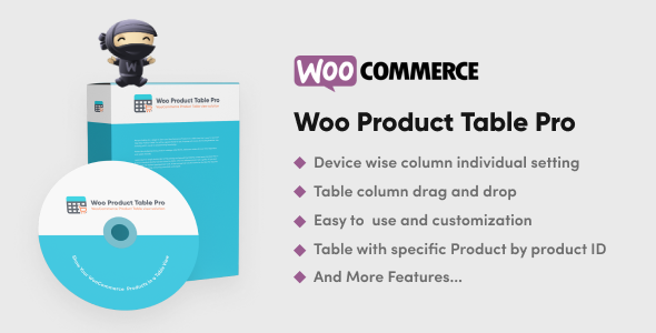 Woo 产品表专业版 – WooCommerce 产品表视图解决方案