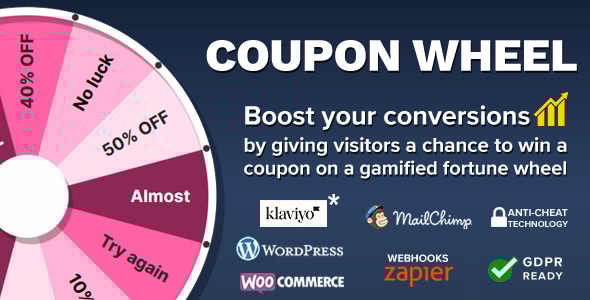 WooCommerce 和 WordPress 的优惠券轮