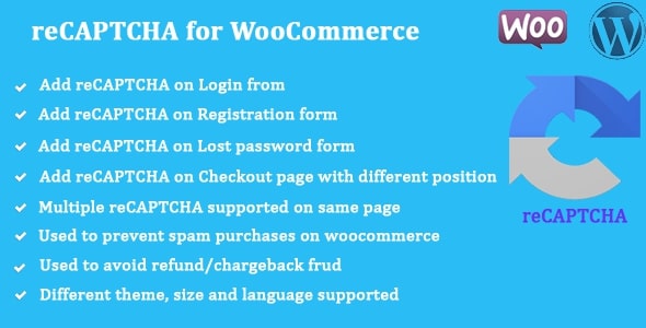 WooCommerce 的 reCAPTCHA