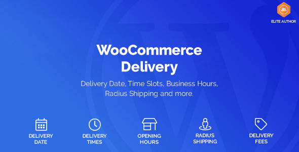 WooCommerce 交付 — 交付日期和时间段