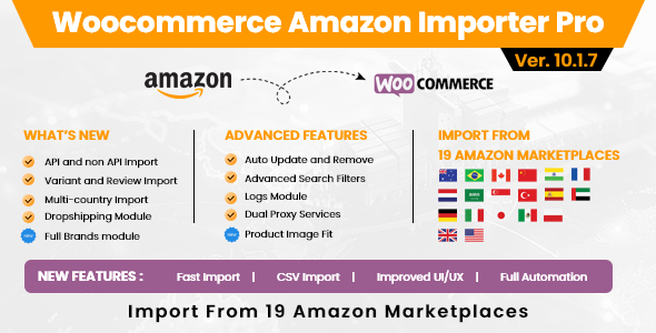 WooCommerce 亚马逊会员插件 – 自动导入和直销工具