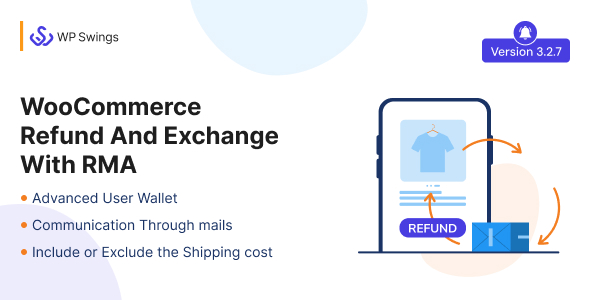 WooCommerce 退款和换货与 RMA – 保修管理、退款政策、管理用户钱包