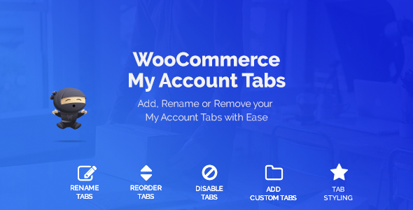WooCommerce 自定义我的帐户页面