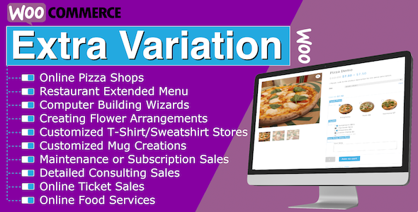 WooCommerce 额外变化