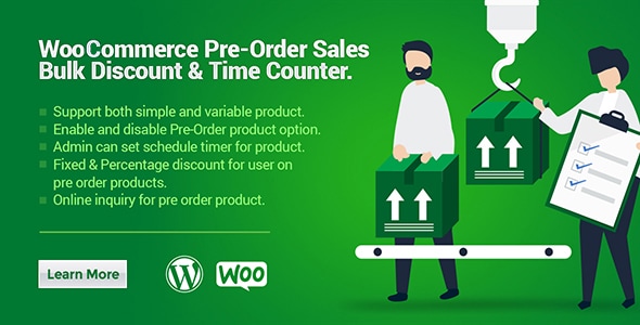 WooCommerce 预购插件 – 批量折扣和倒数计时器