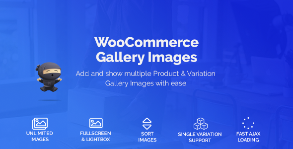 WooCommerce 产品和变体图库图片