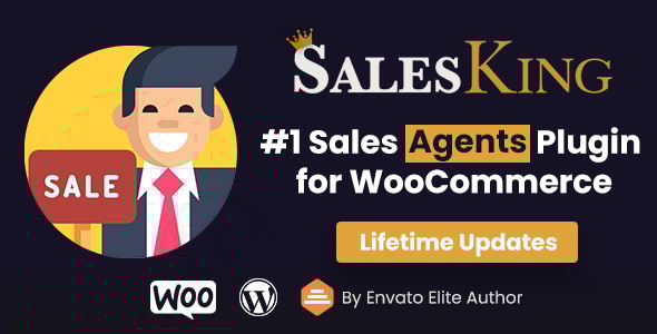 SalesKing – WooCommerce 的终极销售团队、代理和代表插件