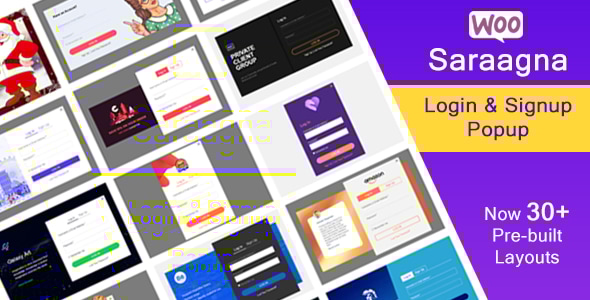 萨拉尼亚 |WooCommerce 登录 – 注册弹出插件