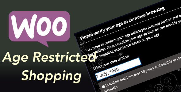 WooCommerce 的年龄限制购物